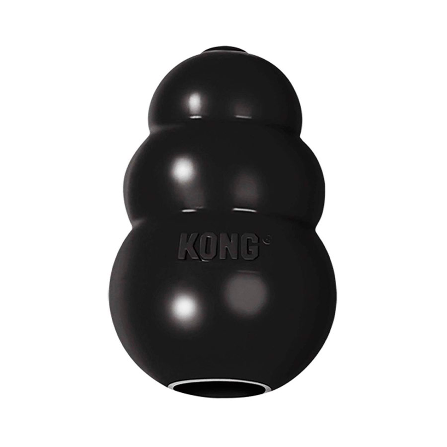Brinquedo de morder e rechear tipo Kong para filhotes