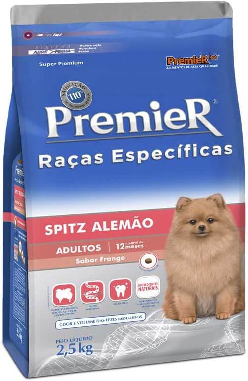 Ração premier raçãs específicas - Spitz Alemão