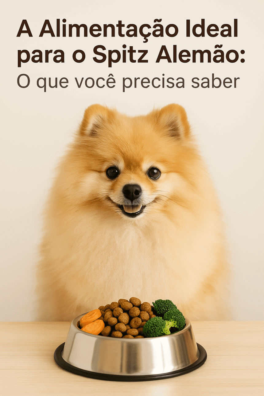 A Alimentação Ideal para o Spitz Alemão