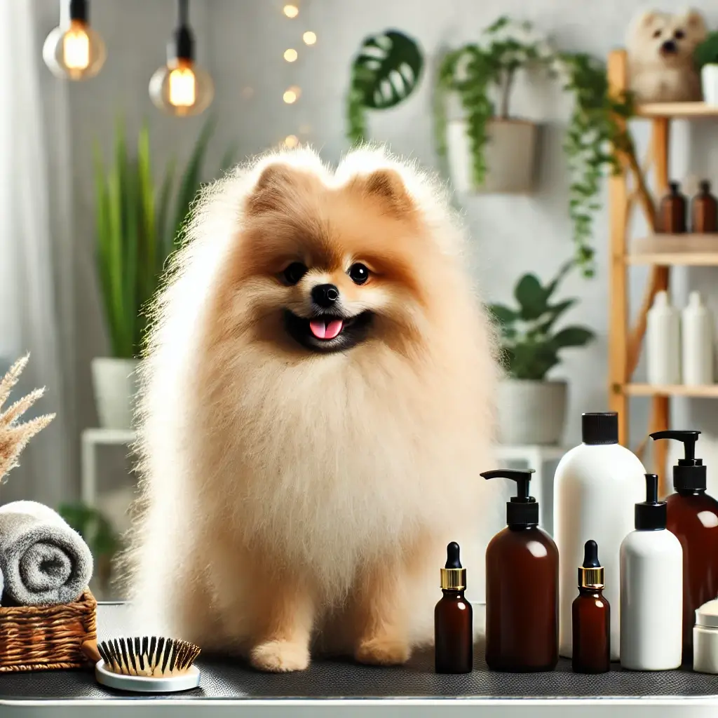 Banho em casa ou no pet shop? O que é melhor para o Spitz Alemão?