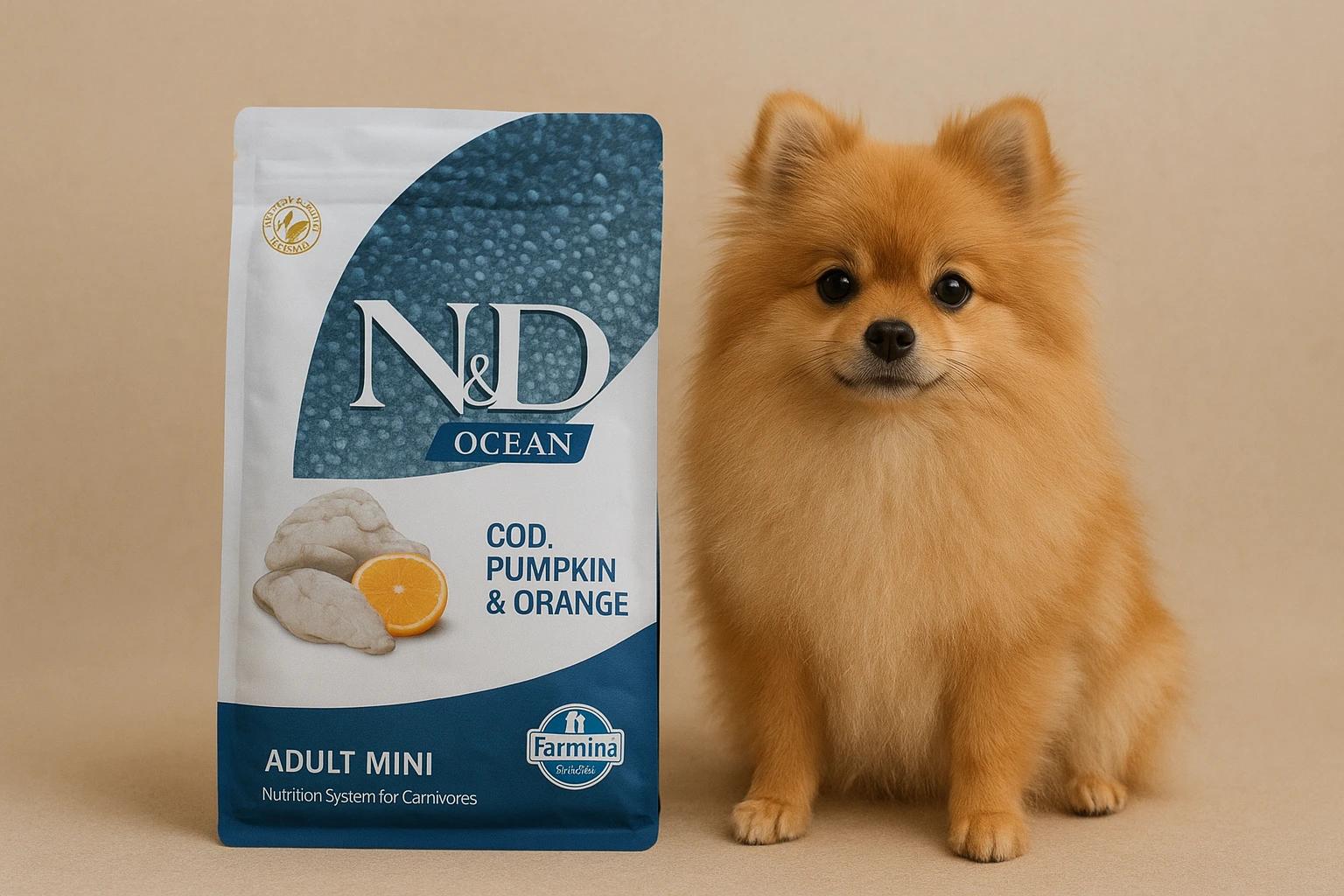 resenha ração ND ocean spitz alemão