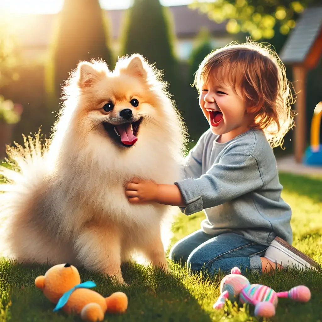 Spitz Alemão com Crianças: 7 Dicas para uma Convivência Harmoniosa