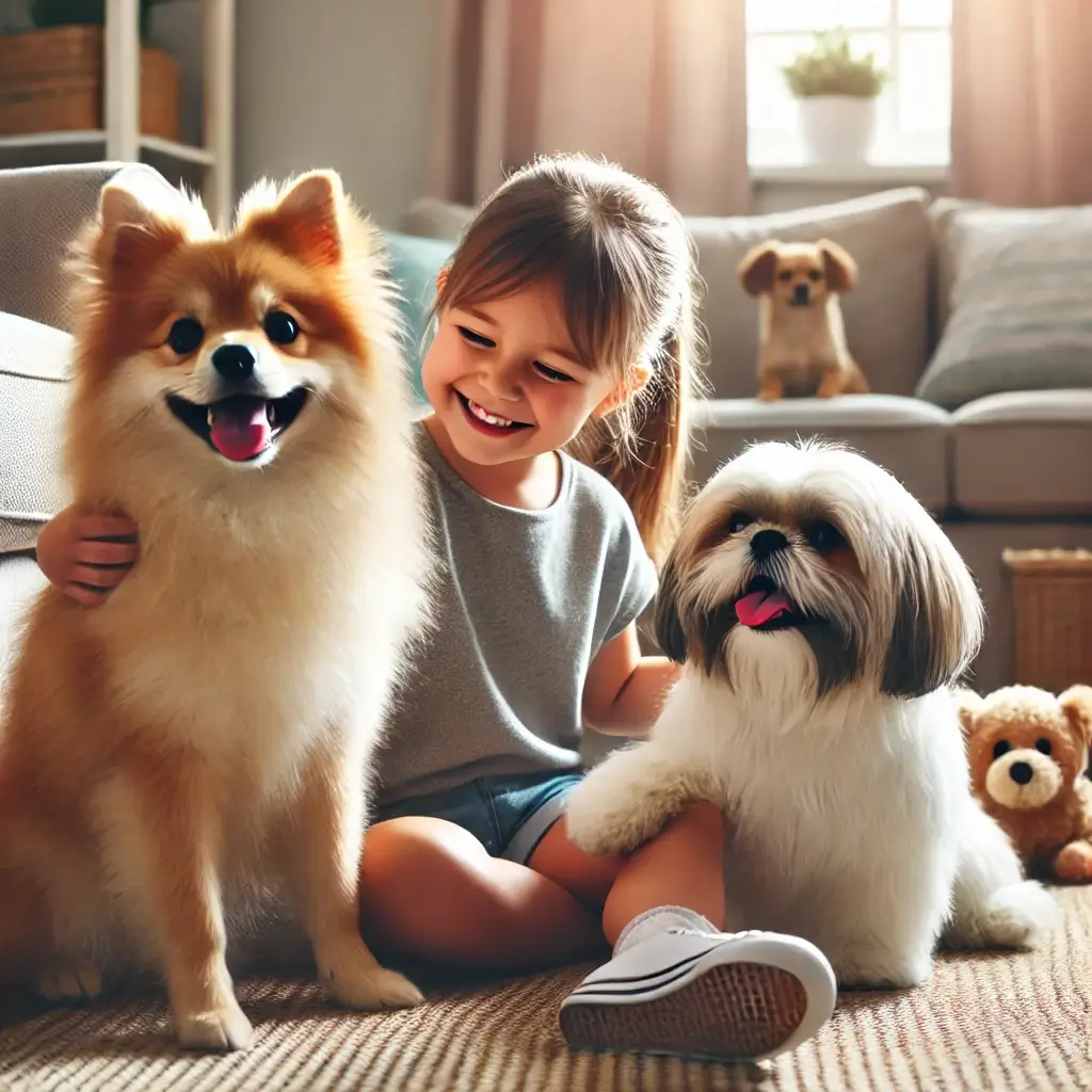 5 Raças Pequenas que Convivem Bem com Crianças: O Spitz e Outras Opções