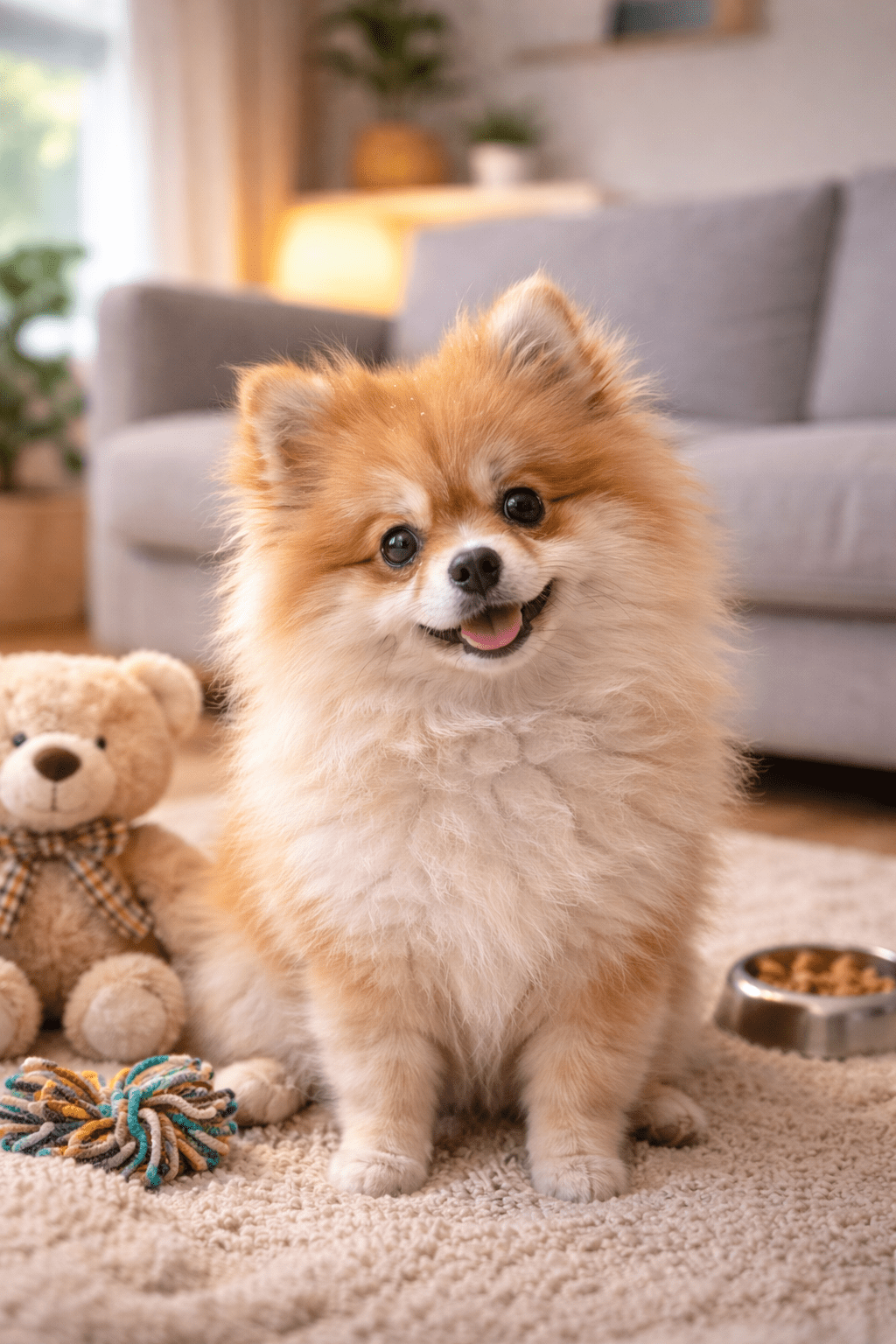 Primeiros dias com um filhote de Spitz Alemão: o que esperar e como se preparar
