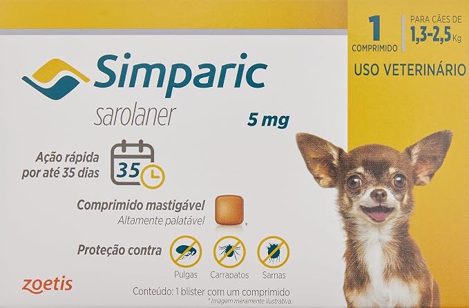 comprimido antipulgas simpatric