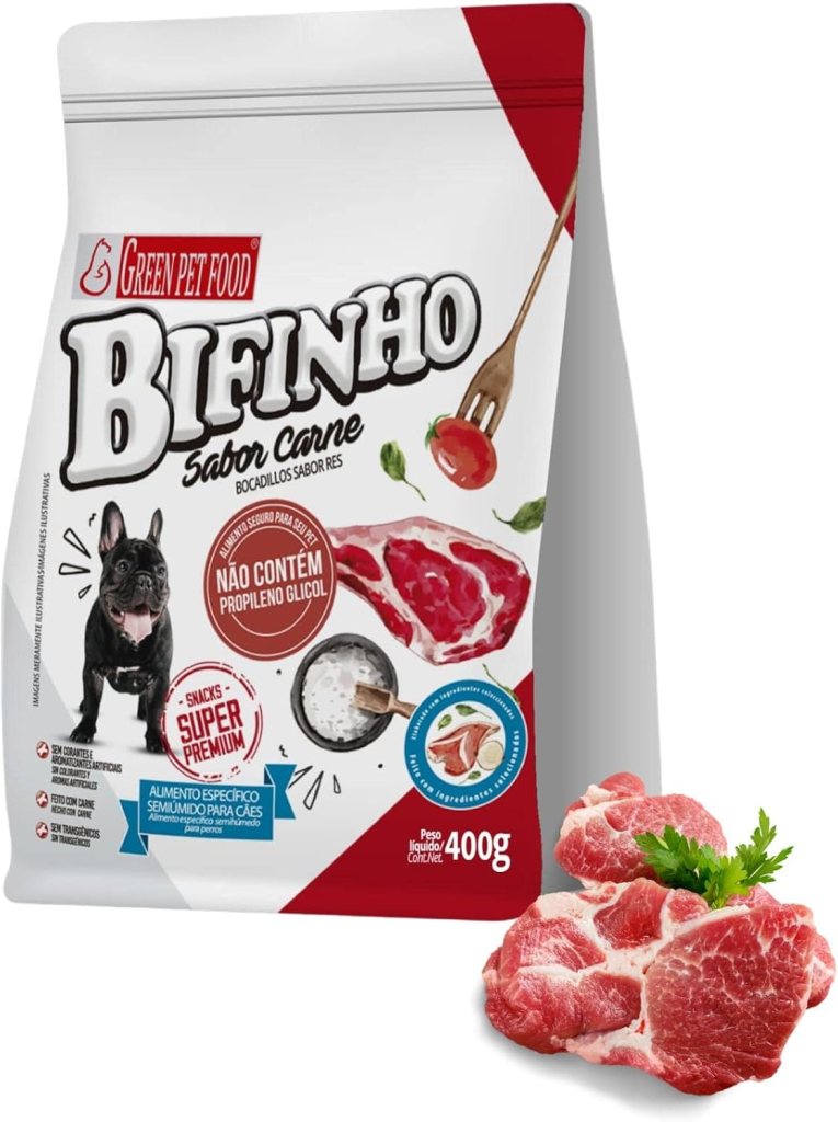 Bifinhos sabor carne